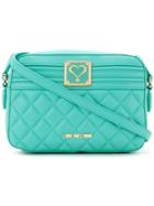 Love Moschino Quilted Crossbody Bag - Green