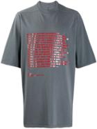 Rick Owens Drkshdw Deeper Than A Mother's Tear T-shirt - Grey