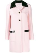 Miu Miu Longline Tailored Blazer - Pink