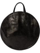 Guidi Round Tote Bag - Black