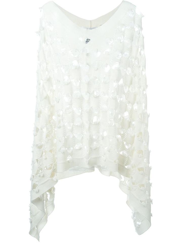 Barrie Panel Tie 'glamour Commando' Poncho