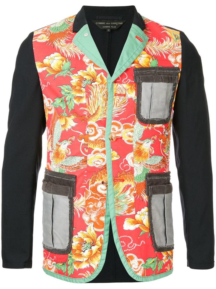 Comme Des Garçons Vintage Dragon And Phoenix Motif Jacket -