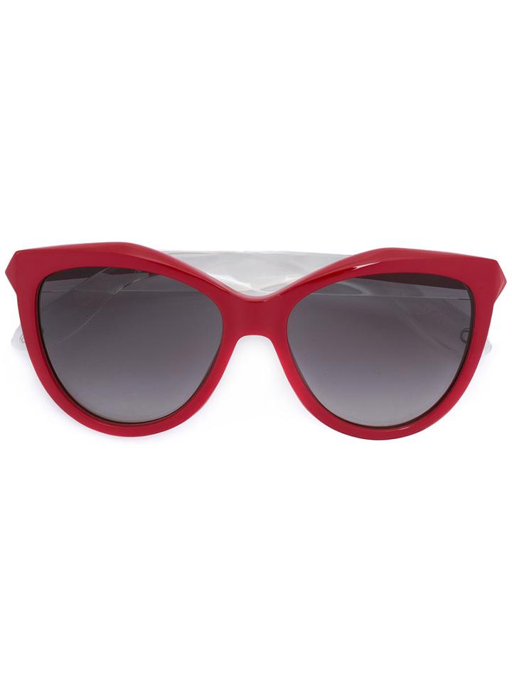 Givenchy - Gv7009 Cat Eye Sunglasses - Women - Acetate - 55, Red, Acetate