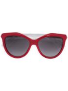 Givenchy - Gv7009 Cat Eye Sunglasses - Women - Acetate - 55, Red, Acetate