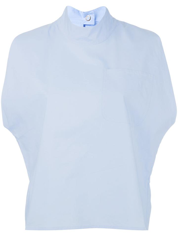 Ter Et Bantine - Sleeveless Blouse - Women - Cotton - 42, Women's, Blue, Cotton