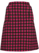 Prada Pre-owned Geometric Mini Skirt - Pink