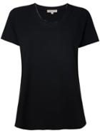 Michael Michael Kors Round Neck T-shirt, Women's, Size: Xs, Black, Polyester/spandex/elastane
