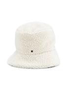 Maison Michel Textured Hat, Women's, Size: Medium, Nude/neutrals, Wool/cotton