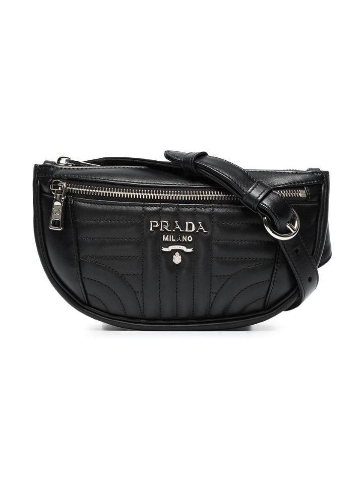 Prada Diagramme Belt Bag - Black