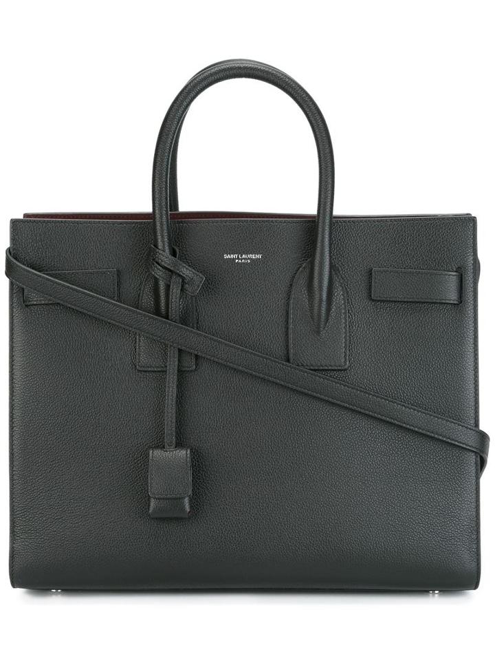 Saint Laurent - Small 'sac De Jour' Tote - Women - Calf Leather - One Size, Women's, Black, Calf Leather
