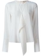 Emilio Pucci Ruffle Front Blouse