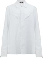 Moohong Folded Pocket Shirt - White