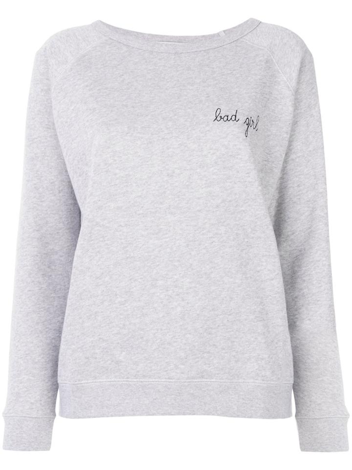 Maison Labiche Bad Girl Sweatshirt - Grey
