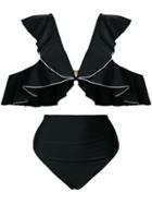 Dvf Diane Von Furstenberg Rita Bikini Set - Black