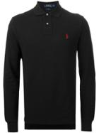 Polo Ralph Lauren Long Sleeve Polo Shirt - Black