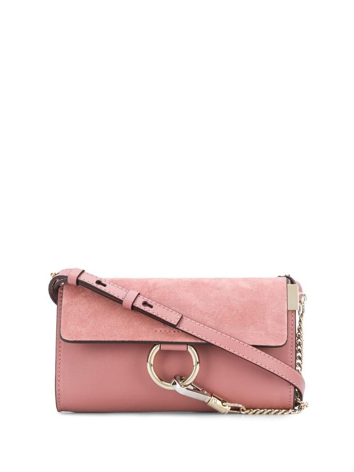 Chloé Mini Faye Crossbody Bag - Pink