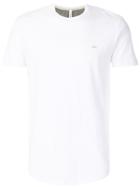 Sun 68 Curved Hem T-shirt - White