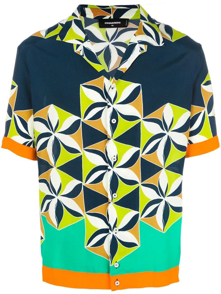 Dsquared2 Printed Shirt - Multicolour