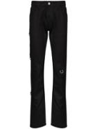 Raf Simons Ring Detail Slim-fit Jeans - Black