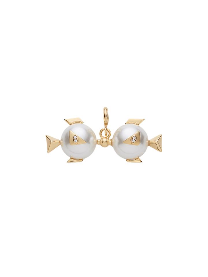 Fendi Pisces Pendant - White