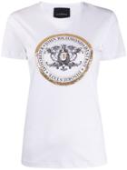 John Richmond Sequin Logo T-shirt - White
