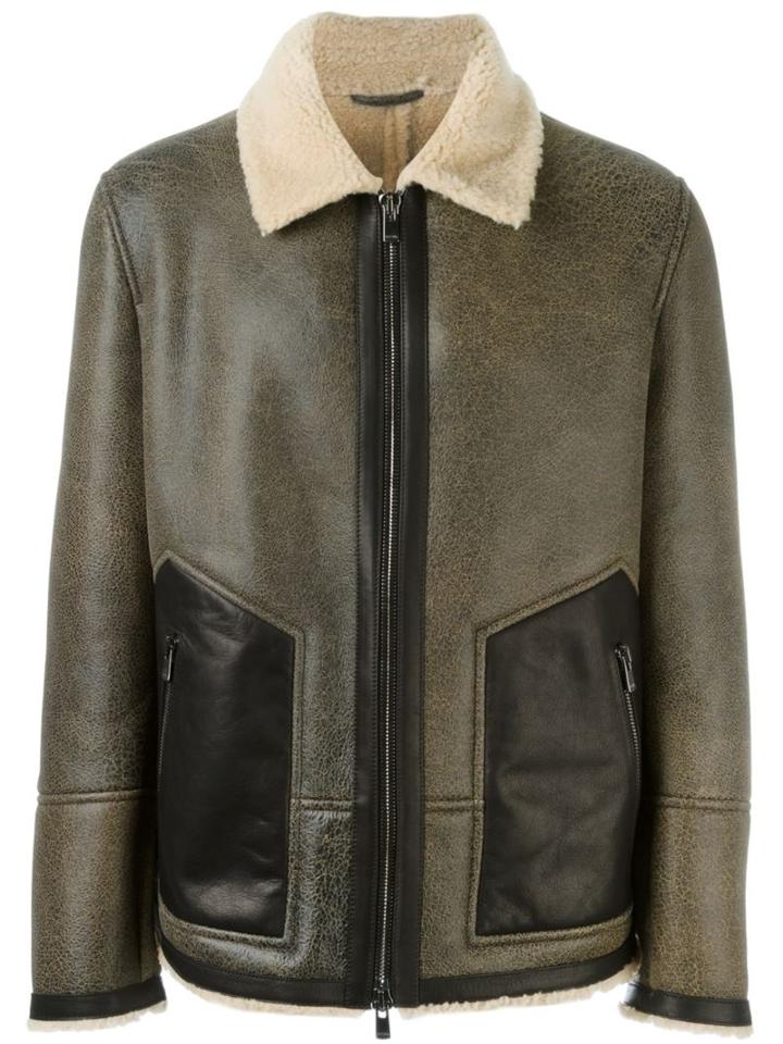 Drome Shearling Jacket, Men's, Size: Xl, Brown, Lamb Fur/sheep Skin/shearling/calf Leather