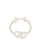 Maison Margiela Gender Symbol Ring, Men's, Size: Medium, Metallic
