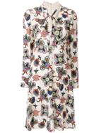 Valentino Floral Print Dress - Multicolour