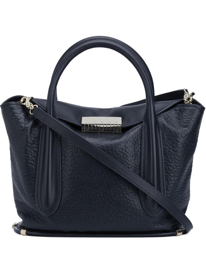 Zac Zac Posen 'blythe' Fold-over Satchel, Women's, Blue