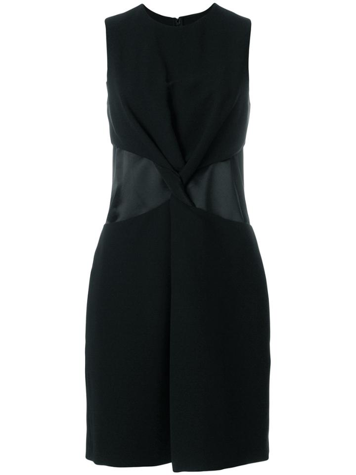 Victoria Victoria Beckham Twisted Shift Dress - Black