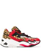Just Cavalli Leopard Chunky Sneakers - Neutrals