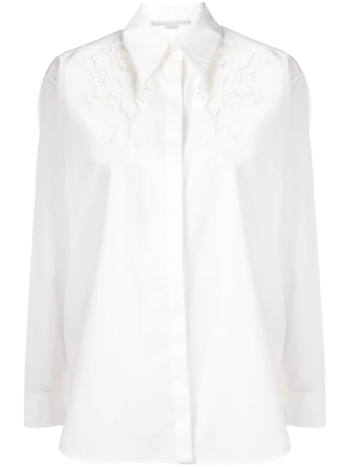 Stella Mccartney Embroidered Shirt - White