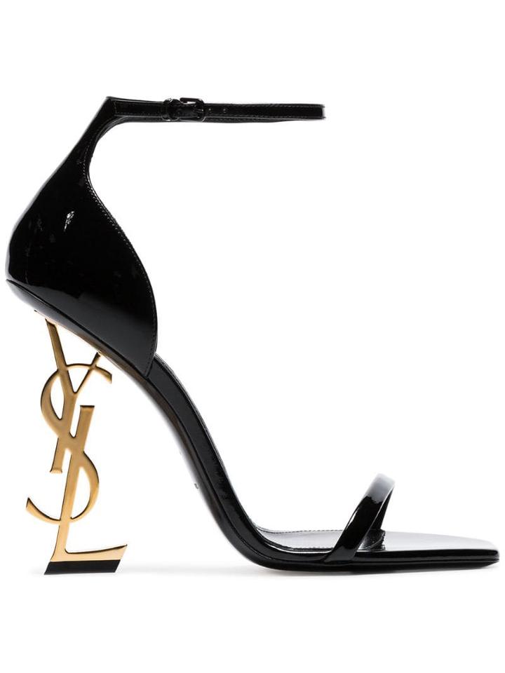Saint Laurent Opyum 110 Ysl Heel S - Black
