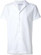 Orlebar Brown 'travis Towelling' Polo Shirt, Men's, Size: Xxl, White, Cotton/polyimide