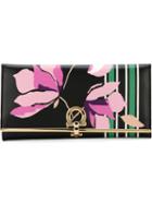 Salvatore Ferragamo Floral Print Wallet