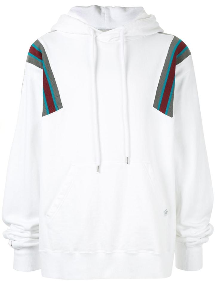 Facetasm Ribbed Hoodie - White