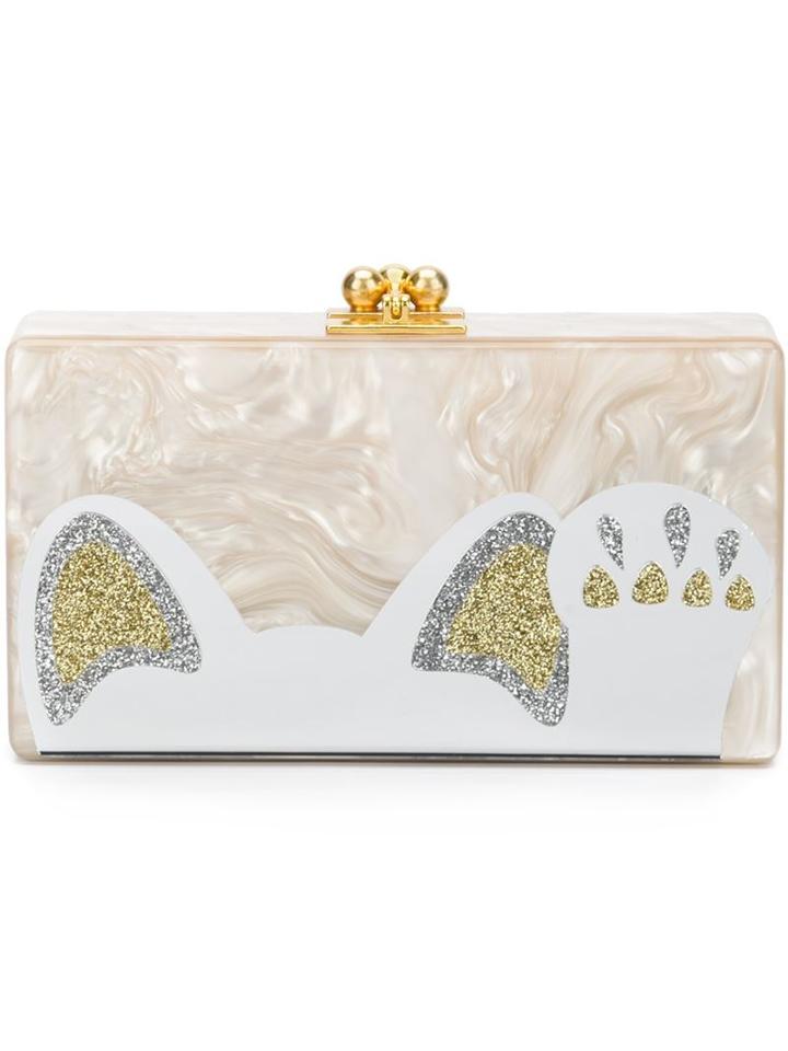 Edie Parker 'jean Beckoning Cat' Clutch