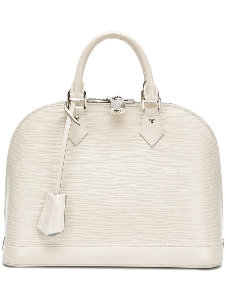Louis Vuitton Vintage Alma Pm Epi Leather Bag - Nude & Neutrals