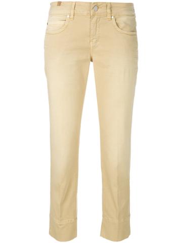 Notify Cropped Jeans - Brown