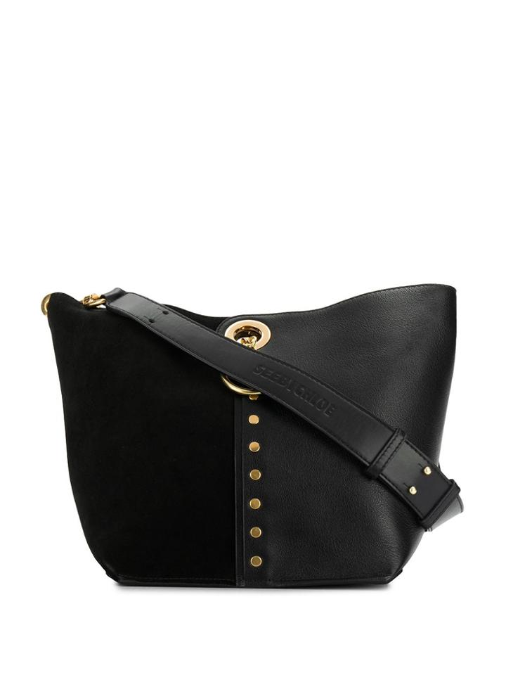 See By Chloé Medium Gaia Carry-all Tote - Black