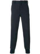 Neil Barrett - Casual Tailored Trousers - Men - Cotton/polyamide/polyester/virgin Wool - 46, Blue, Cotton/polyamide/polyester/virgin Wool