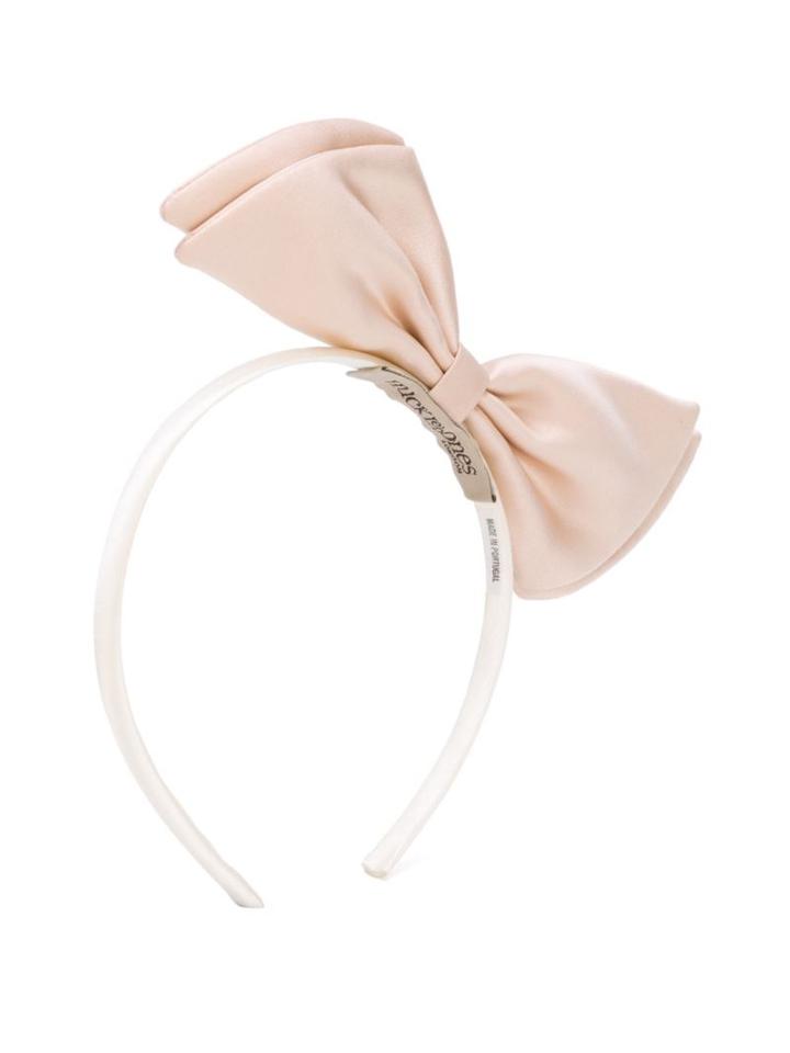 Hucklebones London Handkerchief Bow Hairband, Girl's, Pink/purple