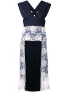 Theatre Products Lace Panel Sleeveless Dress, Women's, Black, Polyester/wool