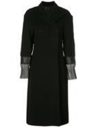 Ellery Oversized Midi Coat - Black