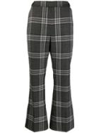 Marni Plaid Print Trousers - Grey