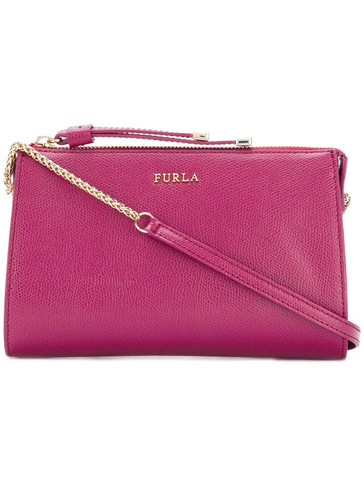 Furla Small Shoulder Bag - Pink & Purple