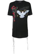 Alexander Mcqueen Embroidered Patch T-shirt - Black