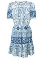 Sea - Floral Print Dress - Women - Cotton - 2, Blue, Cotton