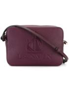 Lanvin Nomad Crossbody Bag, Women's, Pink/purple, Calf Leather/polyester/cotton