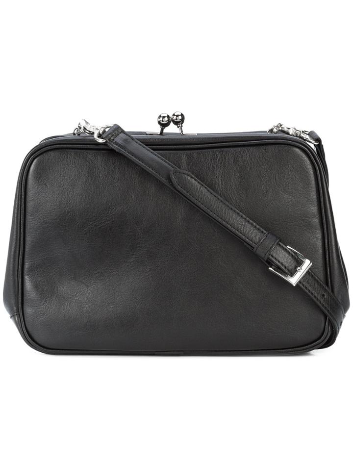 Y's Clasp Crossbody Bag - Black